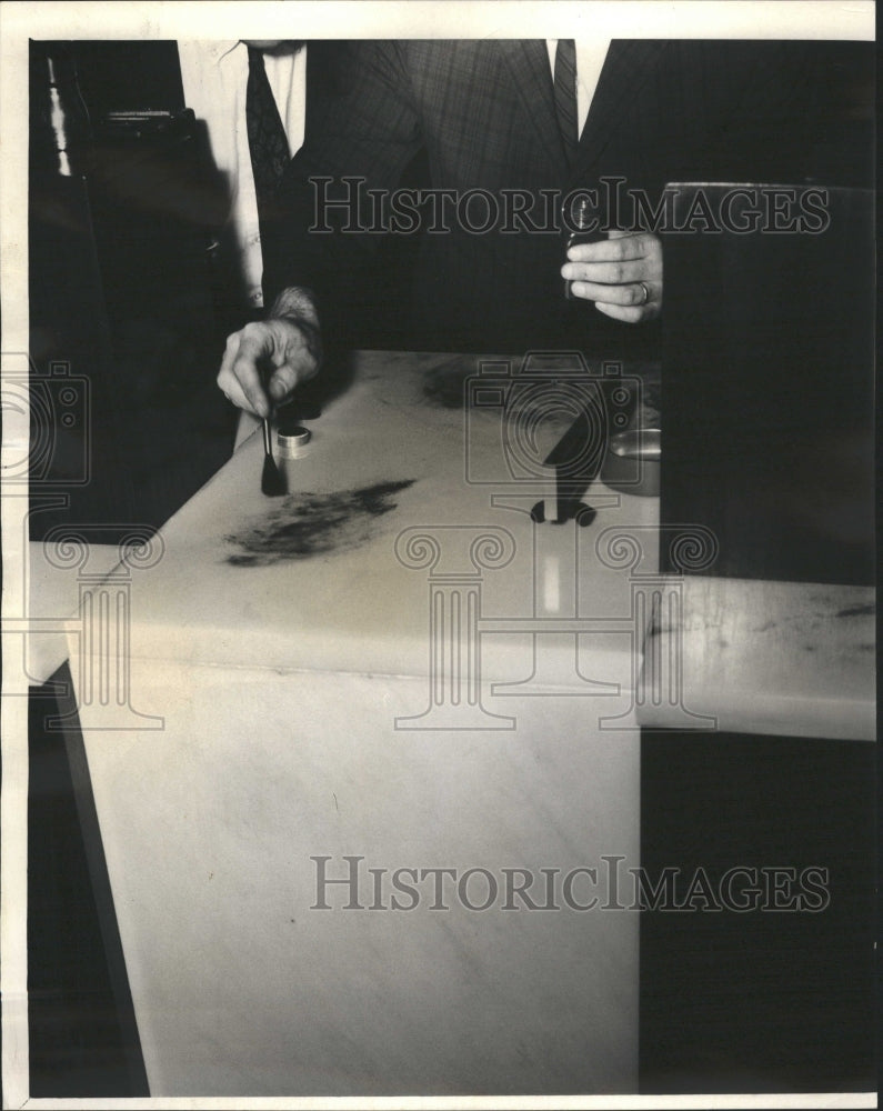 1965 Crime Fringerprint - Historic Images