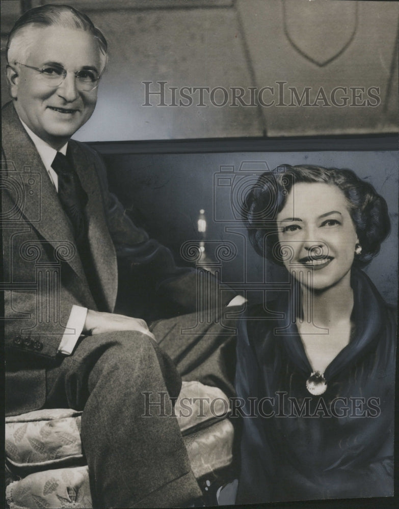 1949 Dr. Willard H. Dow and his wife - Historic Images