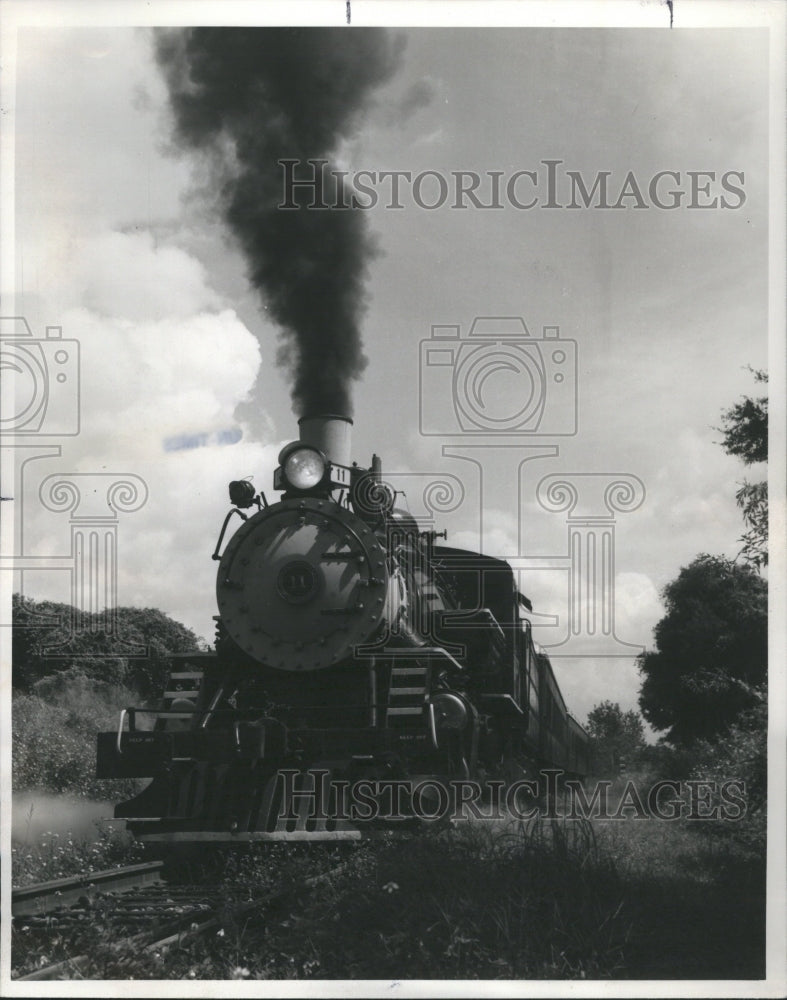 1977 Orange Belt Line Train Ride Florida - Historic Images