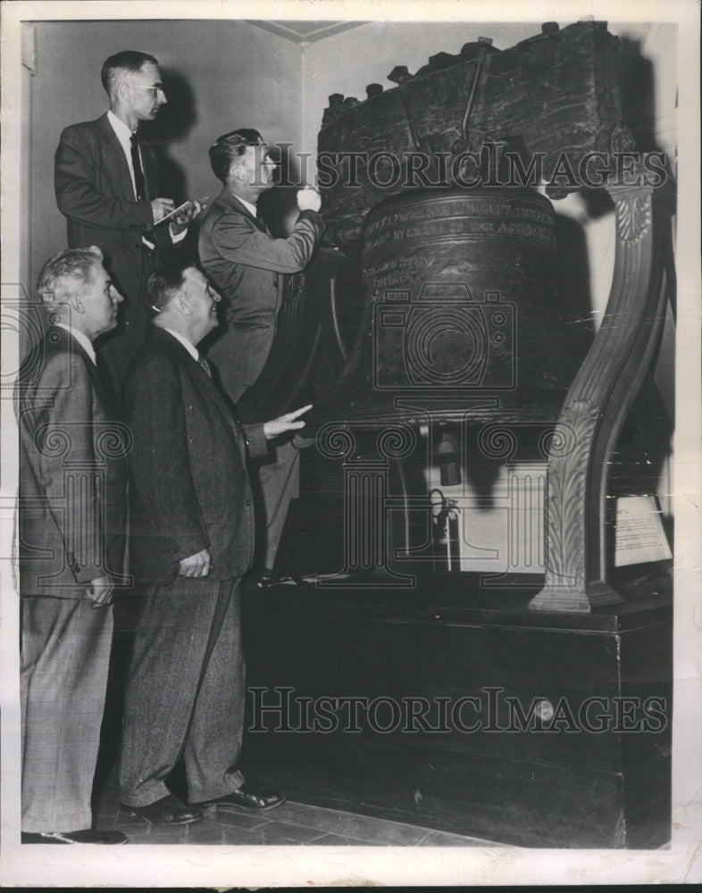 1983 Liberty Bell Beam Strong Old - Historic Images