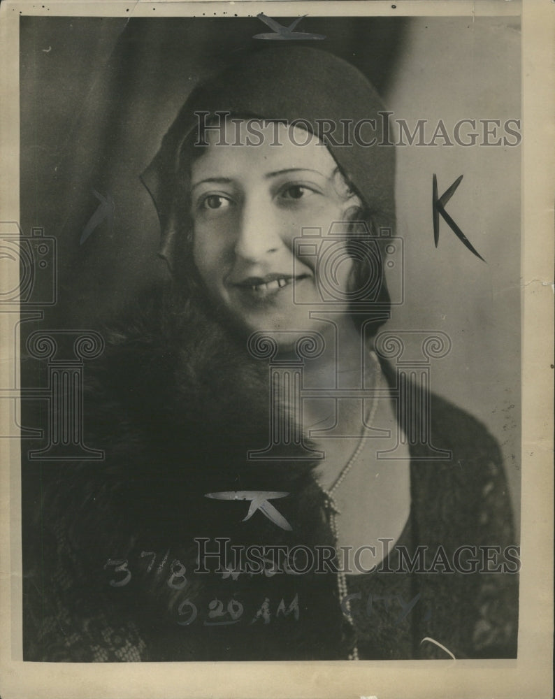 1933 Mrs Daniel Antionette Grillo - Historic Images
