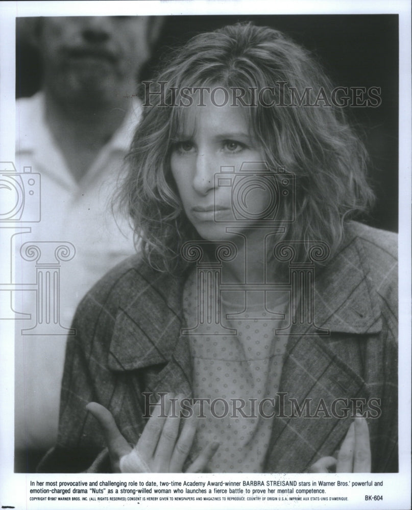 1987 Barbra Streisand in &quot;Nuts&quot; - Historic Images