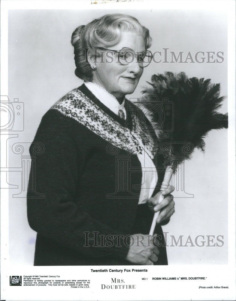 1993 Robin William &quot;Mrs Doubtfire&quot; - Historic Images