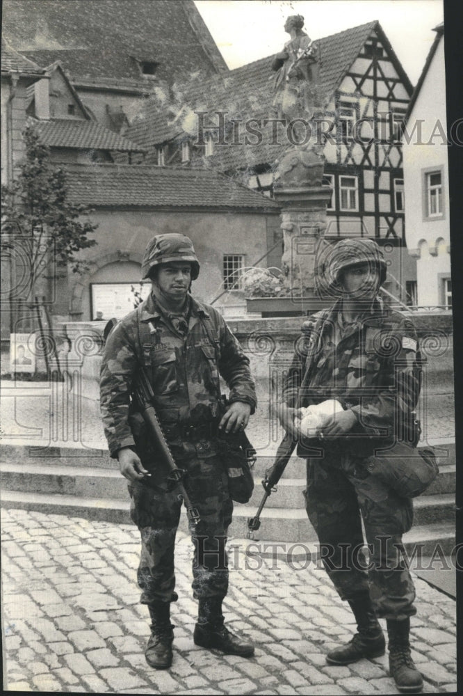 1982 Gelchsheim Paratroopers Airborne - Historic Images