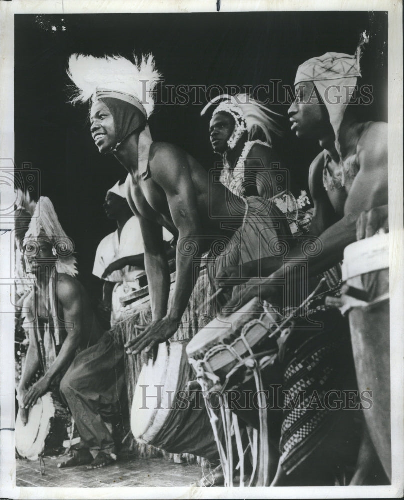 1974 Dance company of Senegal - Historic Images