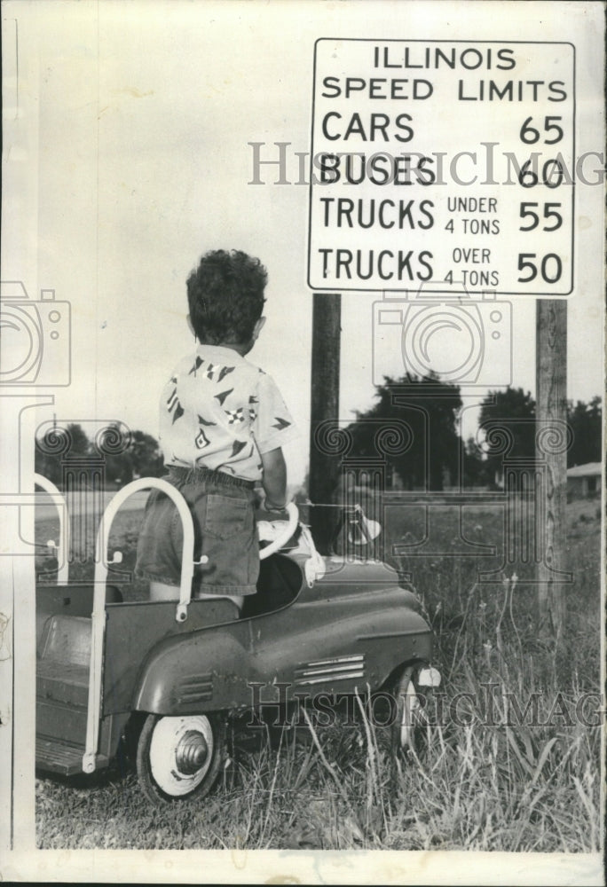 1957 Driver Bobby Thomas Illinois July - Historic Images