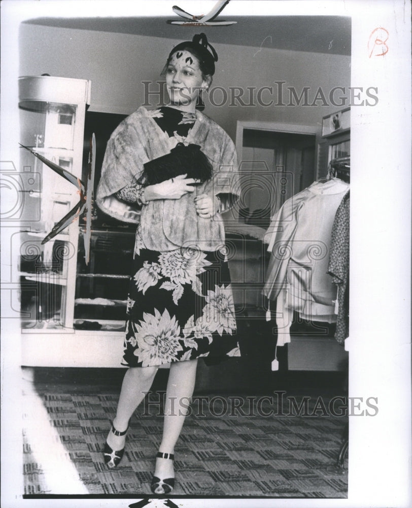 1974 Model Connie McLean Clothes Fashion - Historic Images