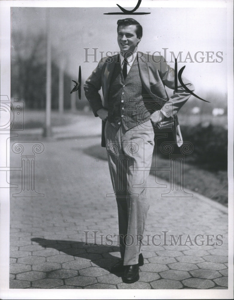 1959 Man Vest Suit - Historic Images