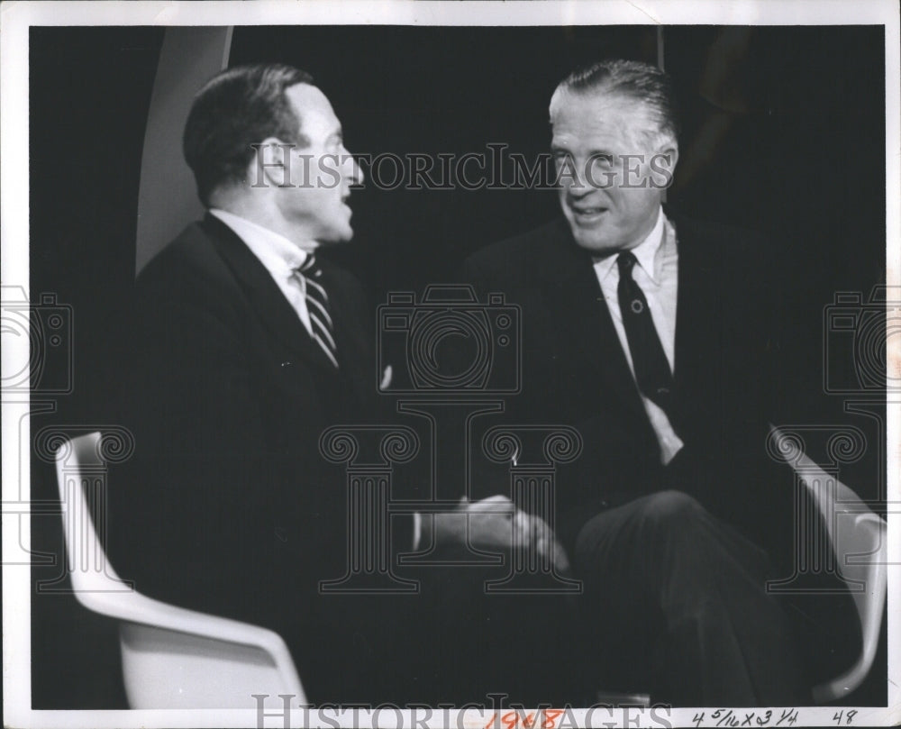 1968 Lon Gordon with Geo. Romney - Historic Images