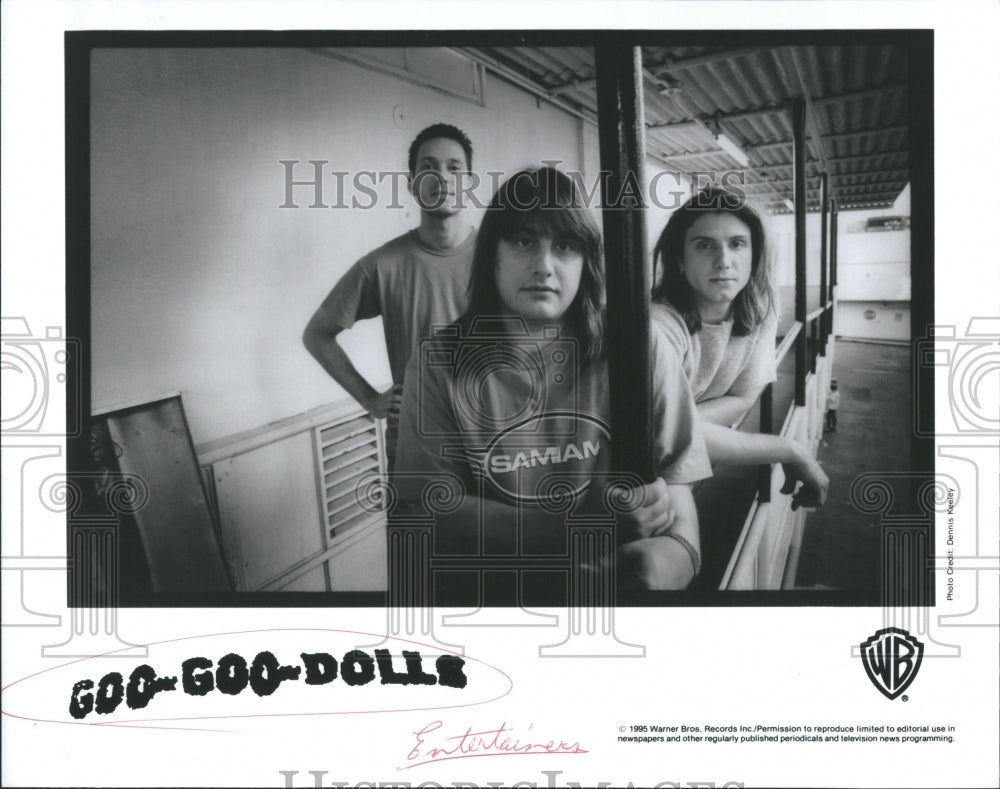 1995 Goo Goo Dolls Warner Bros Entertainer - Historic Images