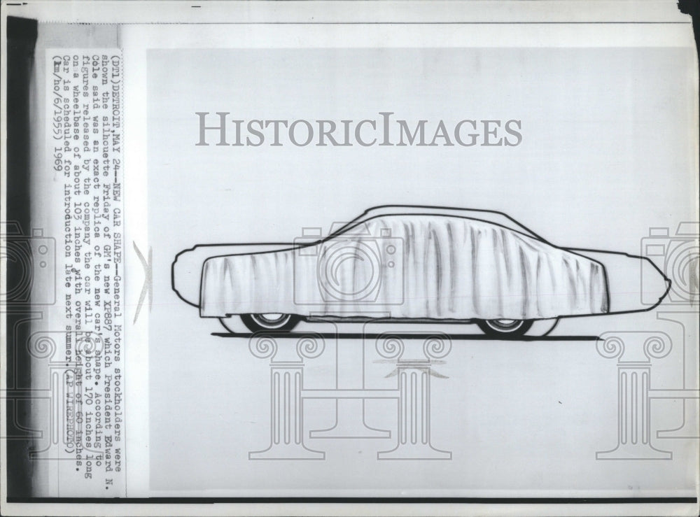 1969 Edward N Cole President General Motors - Historic Images
