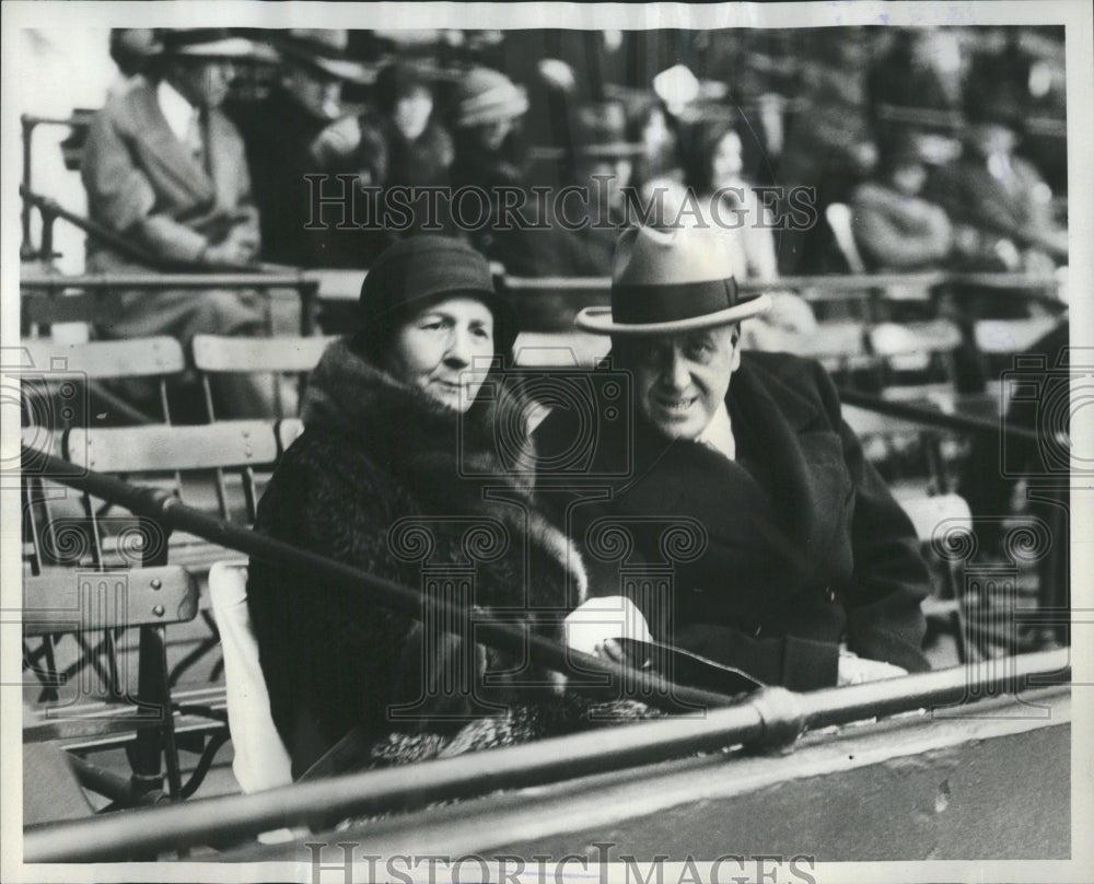 1932 Press Photo Mr. &amp; Mrs. James Goudie - Historic Images