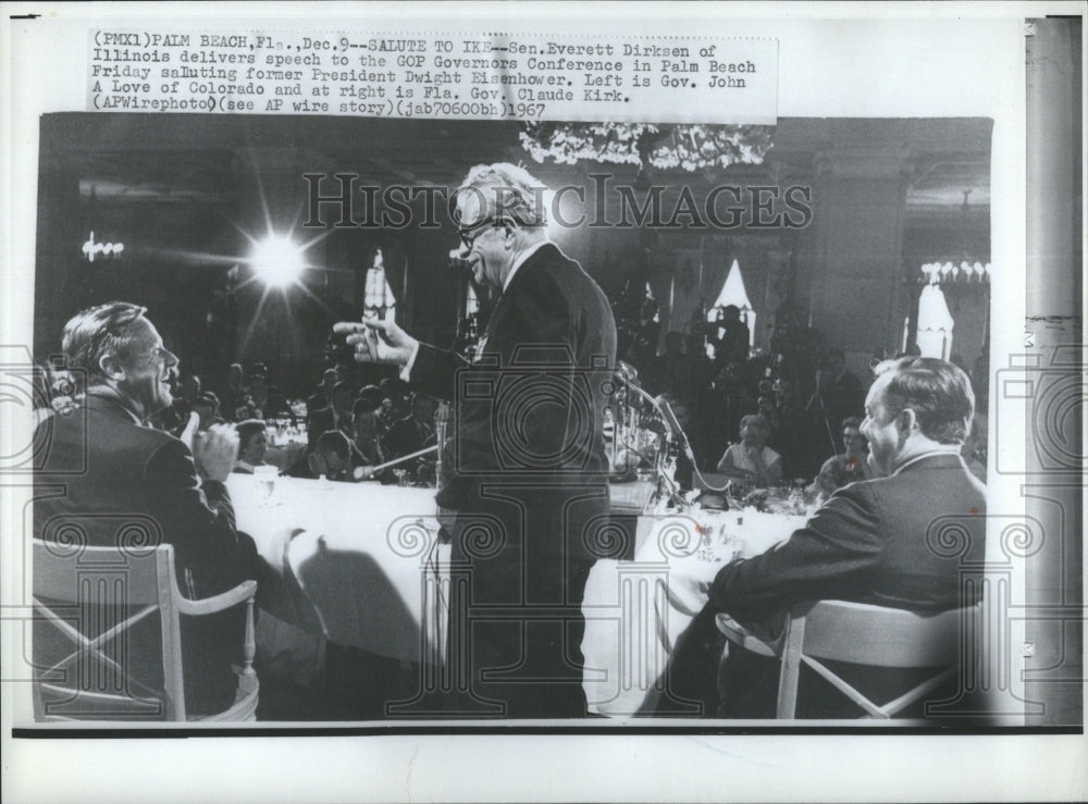 1967 Everett McKinley Dirksen Senator - Historic Images