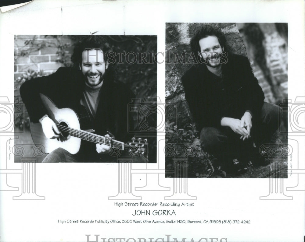 1993 Recording Artist, John Gorka - Historic Images