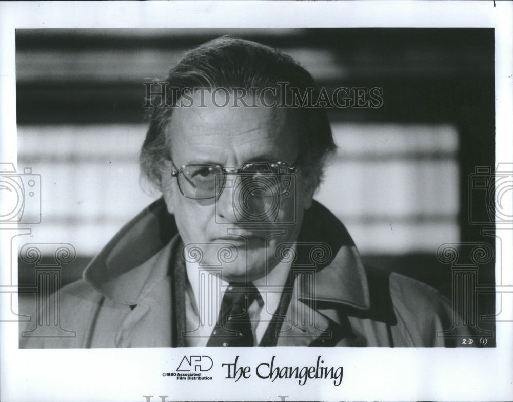 1980 Actor George Scott in The Changeling - Historic Images