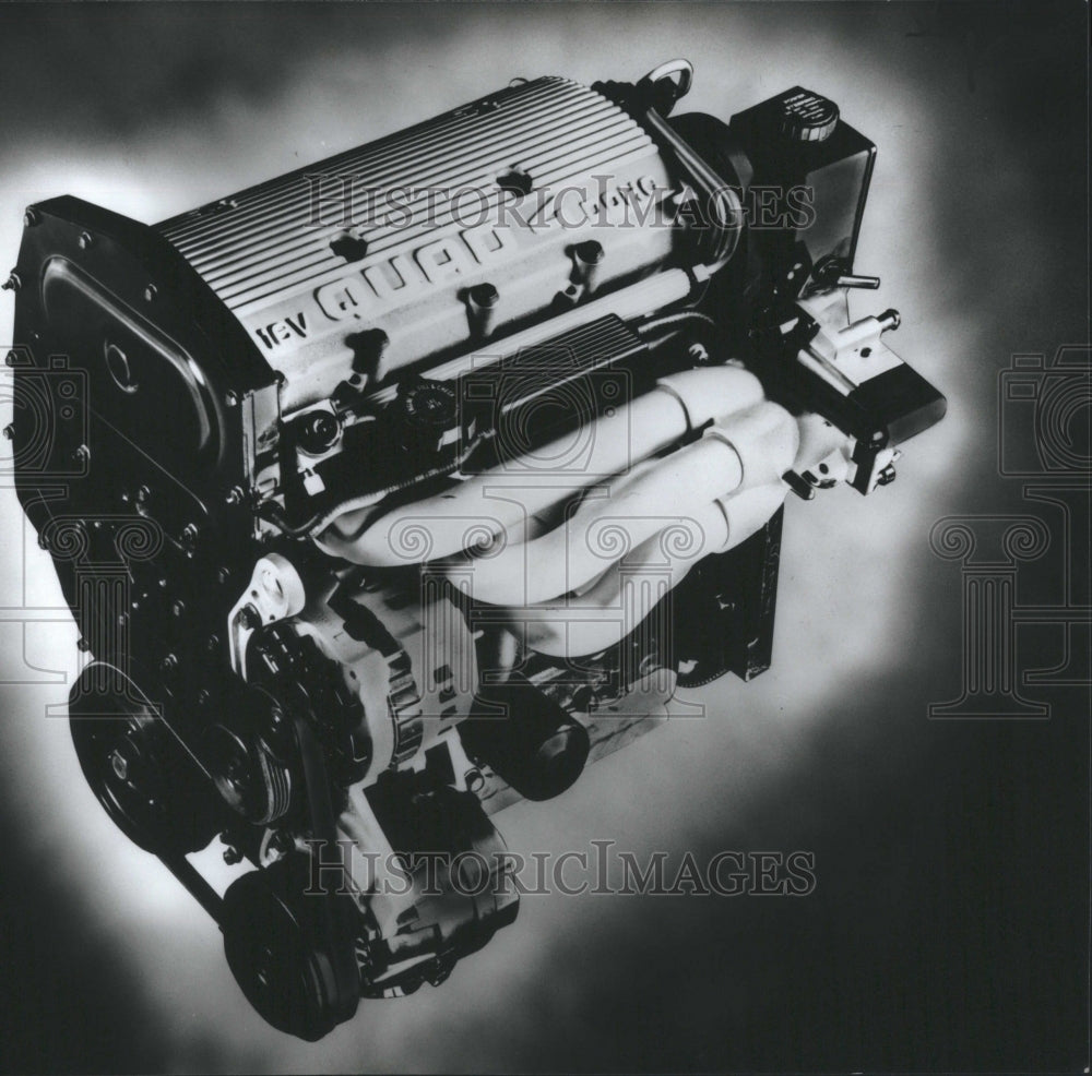 1987 GMC Motors Quad Four Cylinder Engine - Historic Images