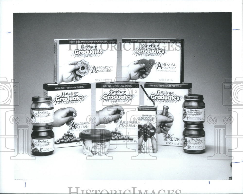 1992 Gerber Products Items Boxes Bottles - Historic Images