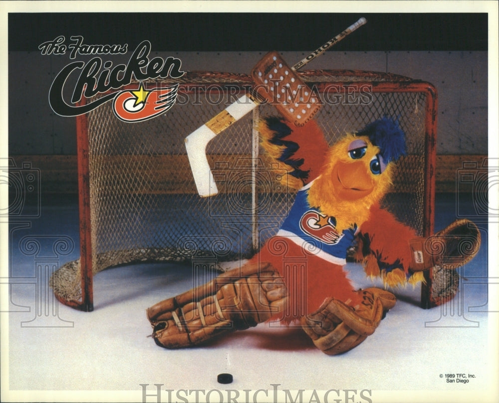 1991 San Diego Chicken Ted Giannoulas - Historic Images