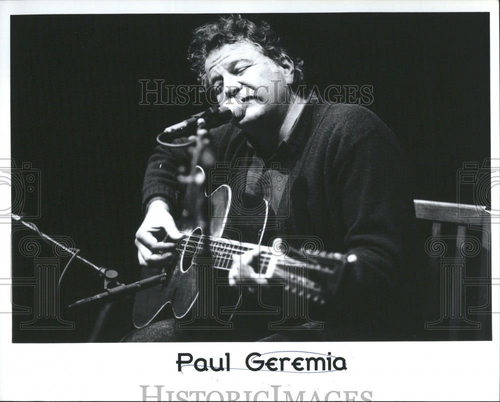  Paul Geremia Singer Guitarist Blues Folk - Historic Images