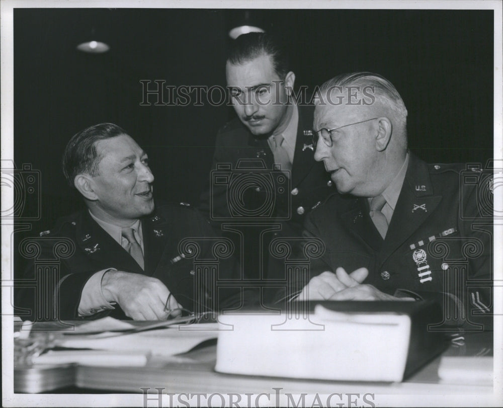 1944 Maj William GLassner Army Officer Davi - Historic Images
