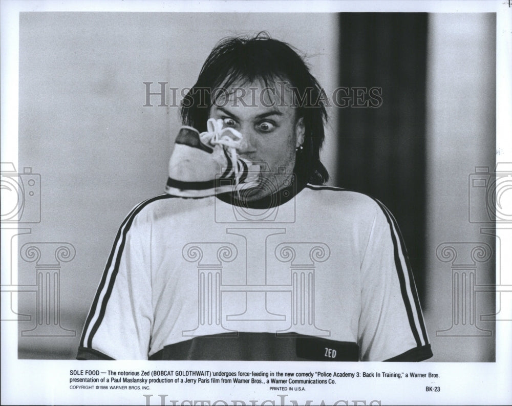 1986 Robert Francis Bobcat Goldthwait Enter - Historic Images