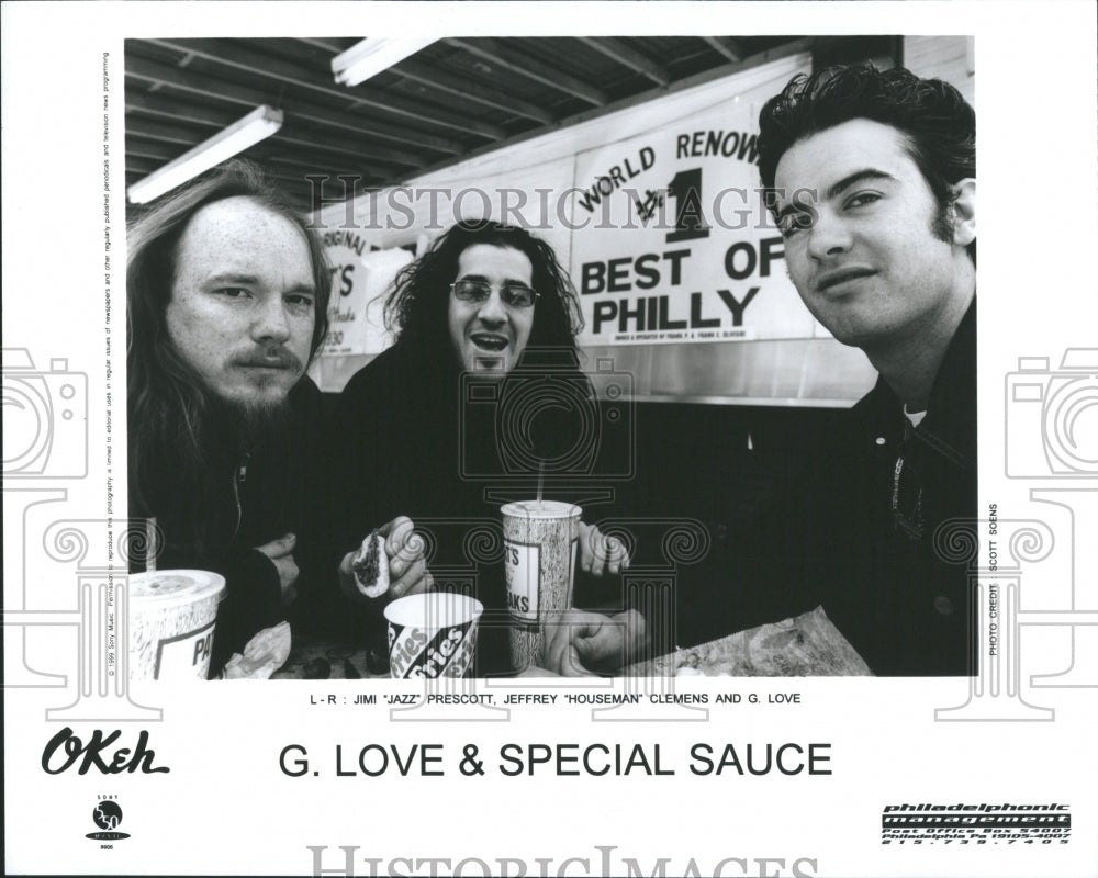 1998 G. Love Special Sauce Jimi Jazz Jeffre - Historic Images