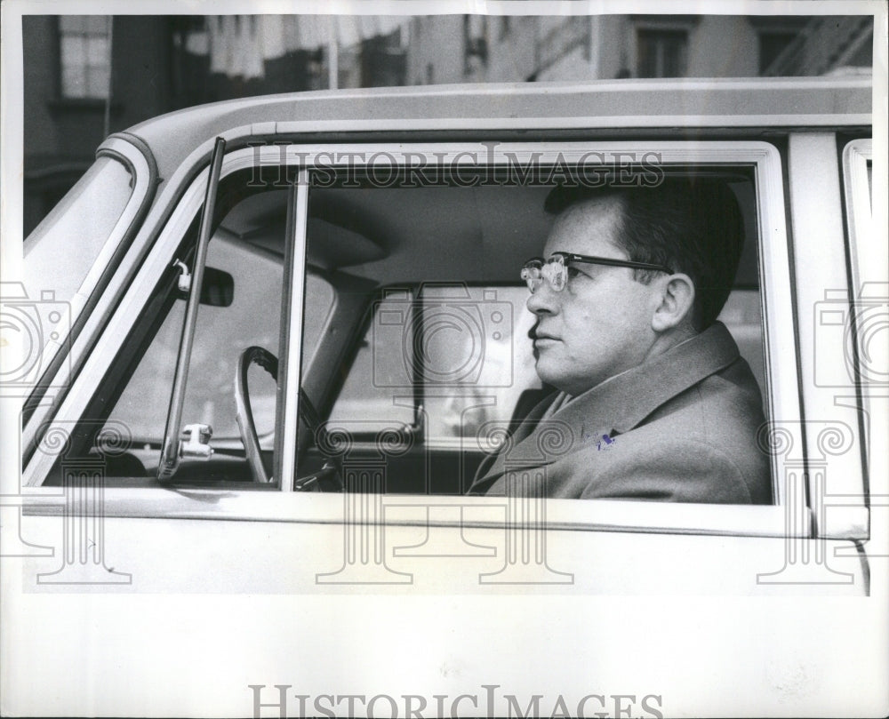 1961 Insurance man Eyes Optic Glasses - Historic Images