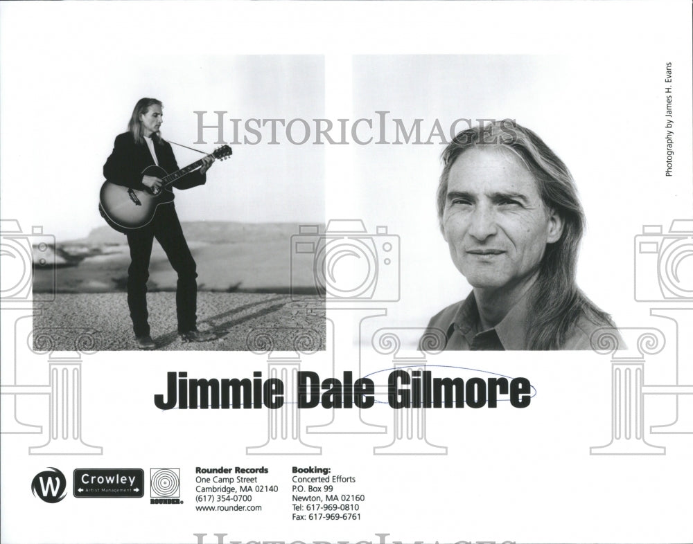 1988 Jimmie Dale Gilmore Actor Singer Produ - Historic Images