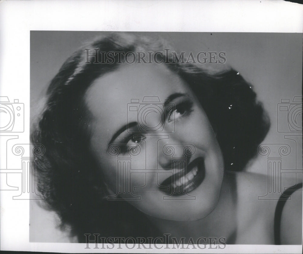 1945 Georgia Gibbs Singer Vocal Entertainer - Historic Images
