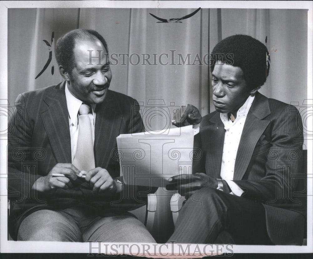 1972 John Ashby Stu Gilliam Actors - Historic Images