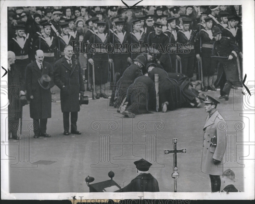 1937 England War London Cernemony Armistice - Historic Images