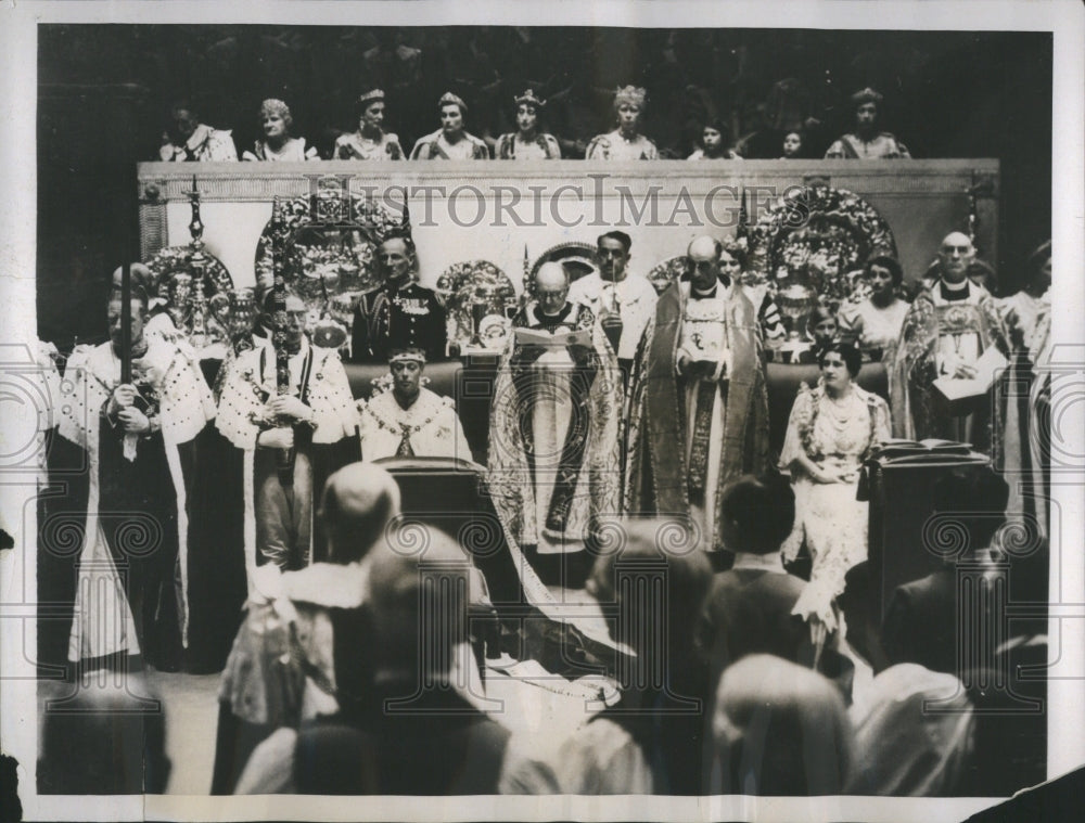 1937 Queen Elizebeth GeorageToric Scence Co - Historic Images