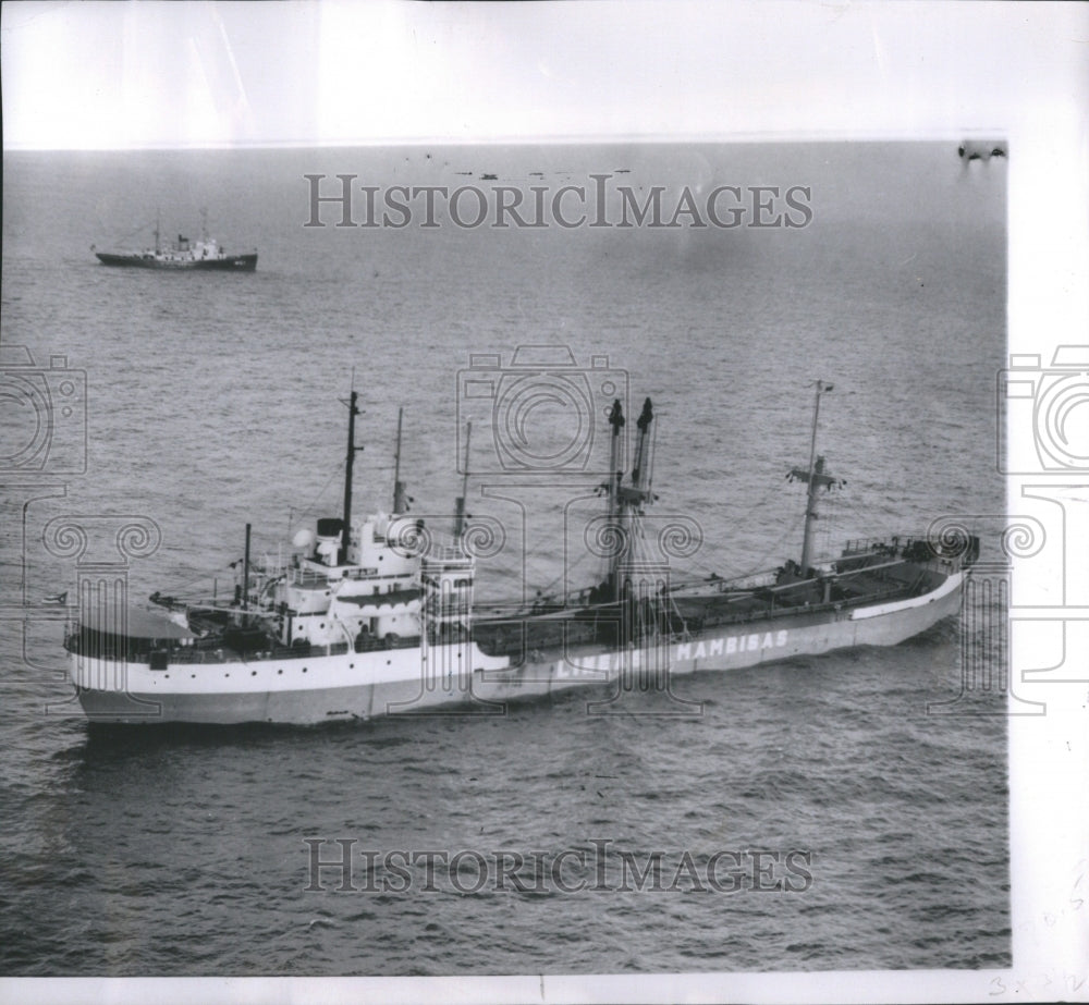 1961 Water Ship Abroad Whaleboat Lake Plane - Historic Images