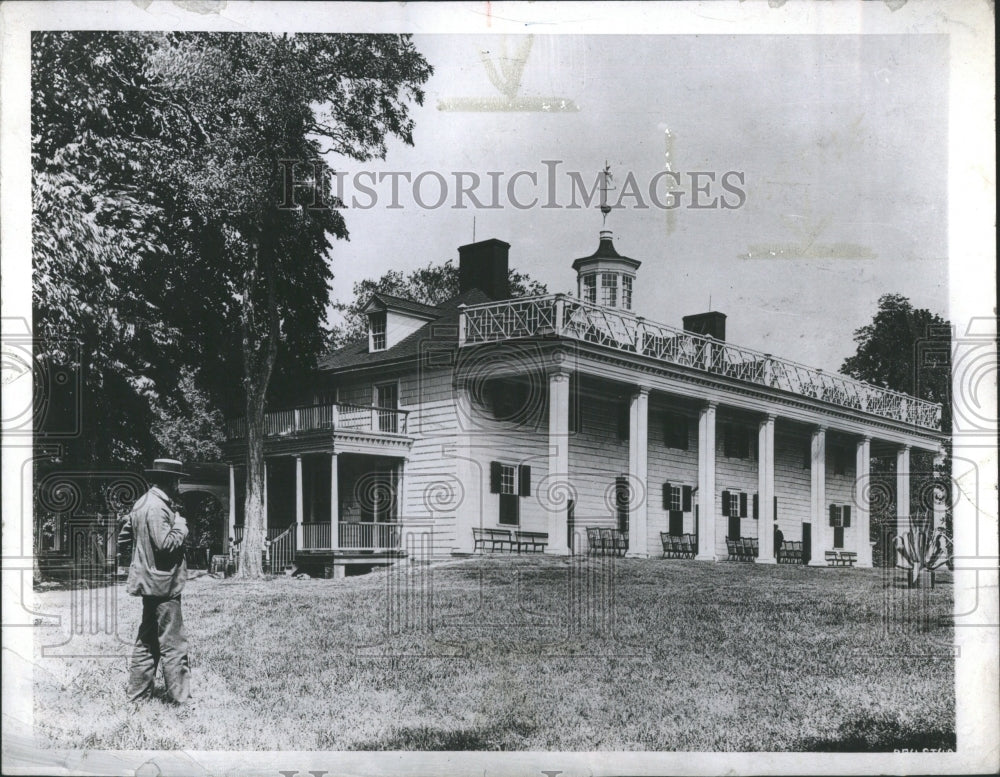 none Mount Vernon Alexandria Virginia Plantation George - Historic Images