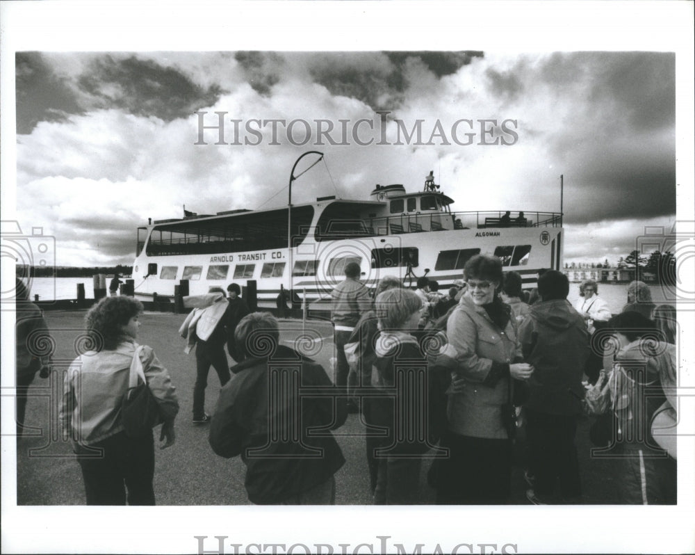 1985 S S Algomar Kaekinav Sinnd Ship Peopl - Historic Images