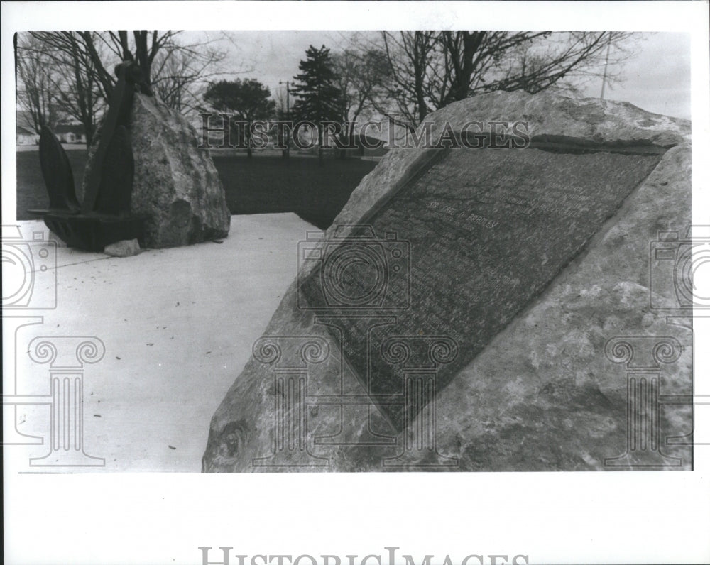 1988 Port Rogers City Michigan Town Great - Historic Images