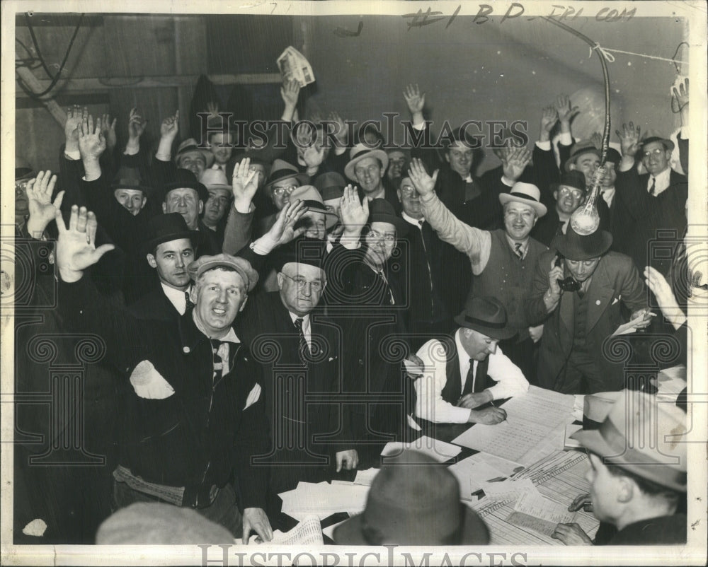 1939 Press Photo Rest City Park Marched Polls Election - RRR81631 - Historic Images
