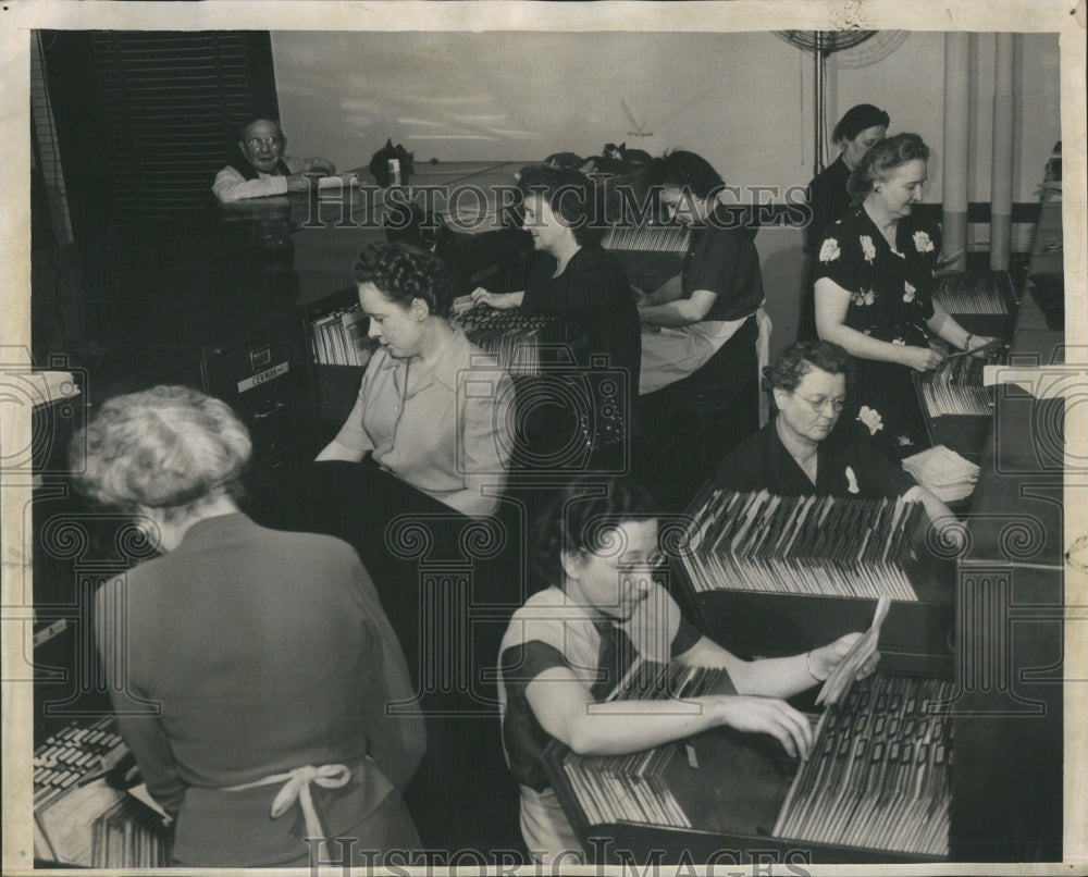 1947 Voter Registration Election Commission - Historic Images