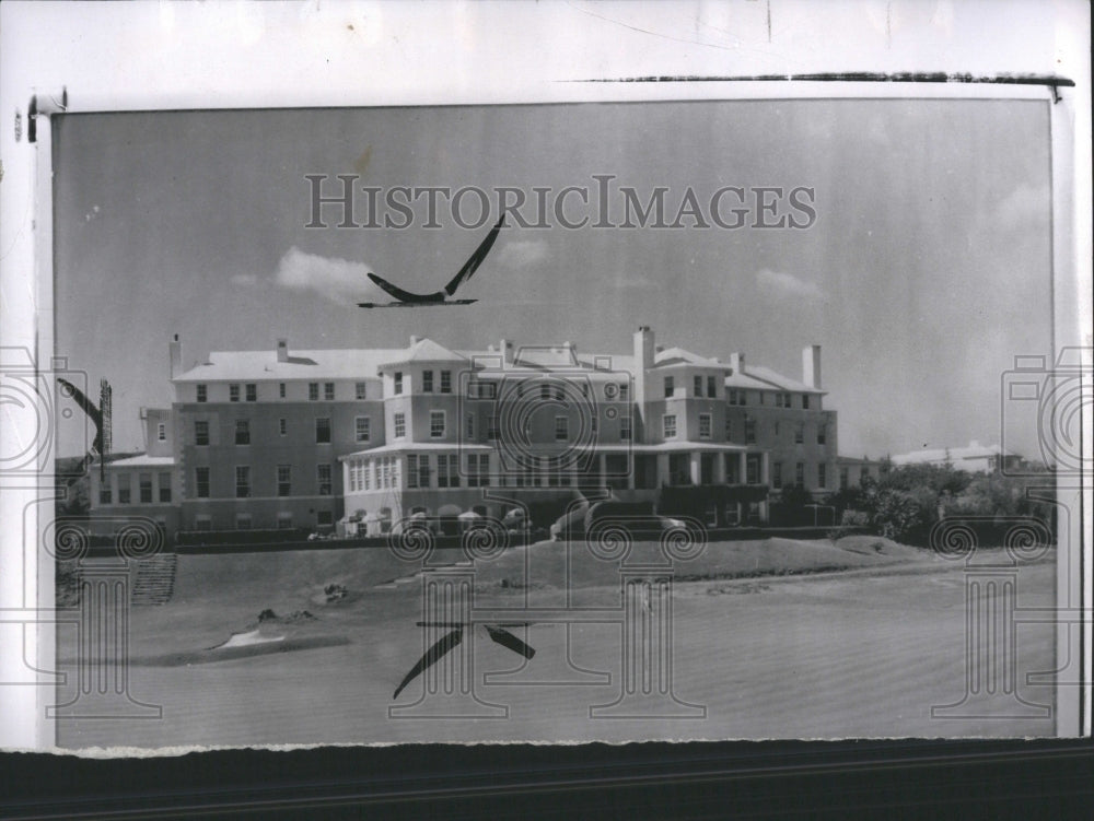 1957 Talks Bermuda Mid Ocean Club US UK - Historic Images