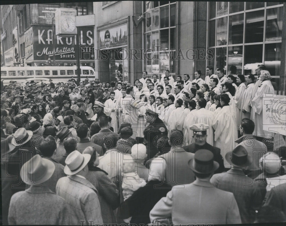 1956 Chicago Choral Chorous Crowd washinght - Historic Images