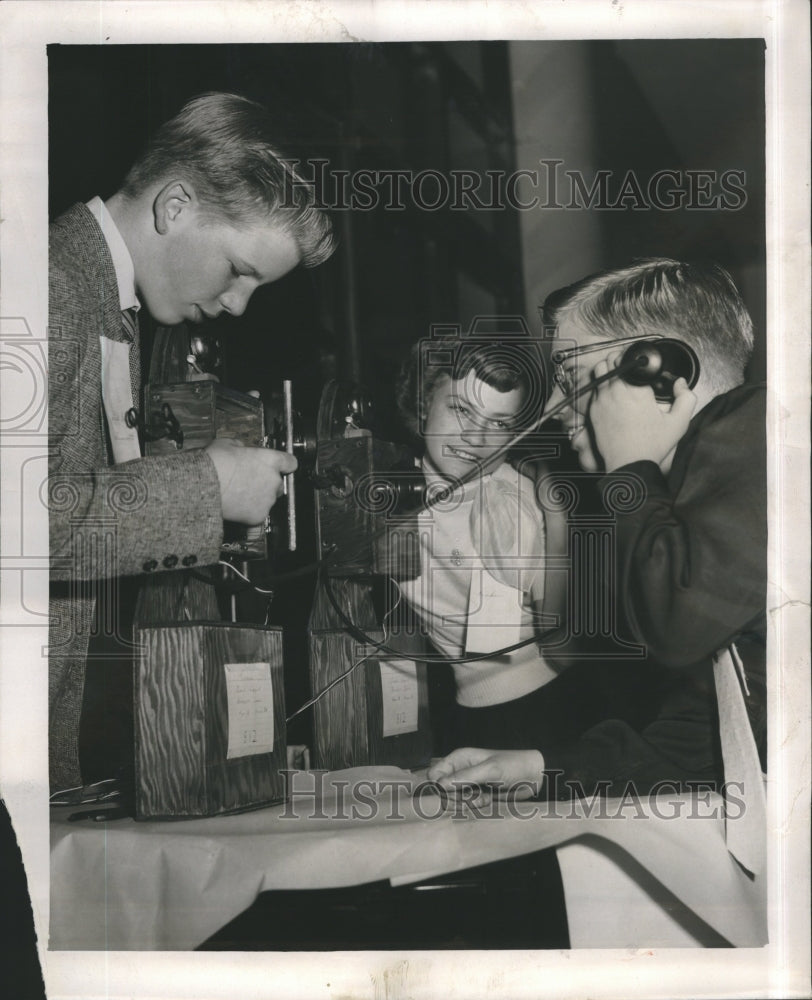 1955 Museum Science And Industry Students - Historic Images