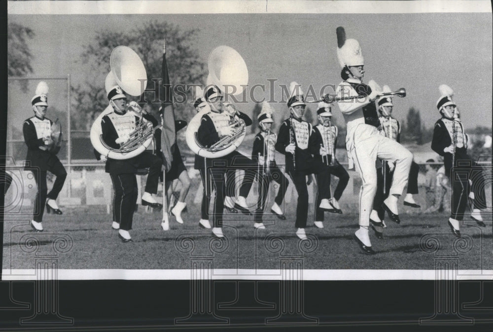 1925 Drum Major Tim McGovern Festivities - Historic Images