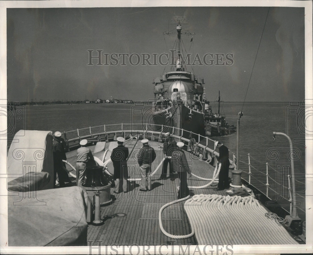 1949 Chincoteague Orange Coast Guard TAMPA - Historic Images