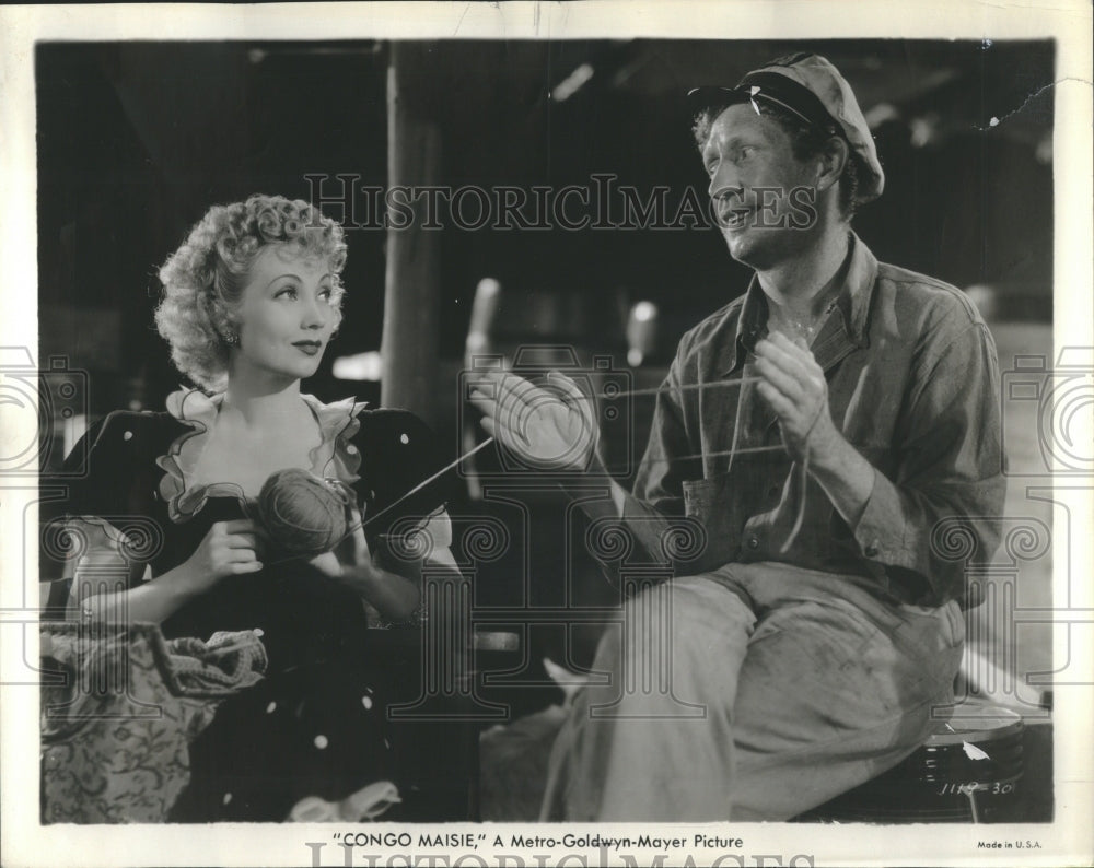 1940 Ann Sothern Congo Maisie Actress - Historic Images