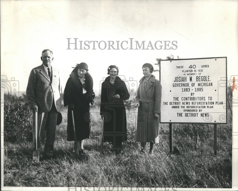 1981 Detroit News Reforestation Plan - Historic Images