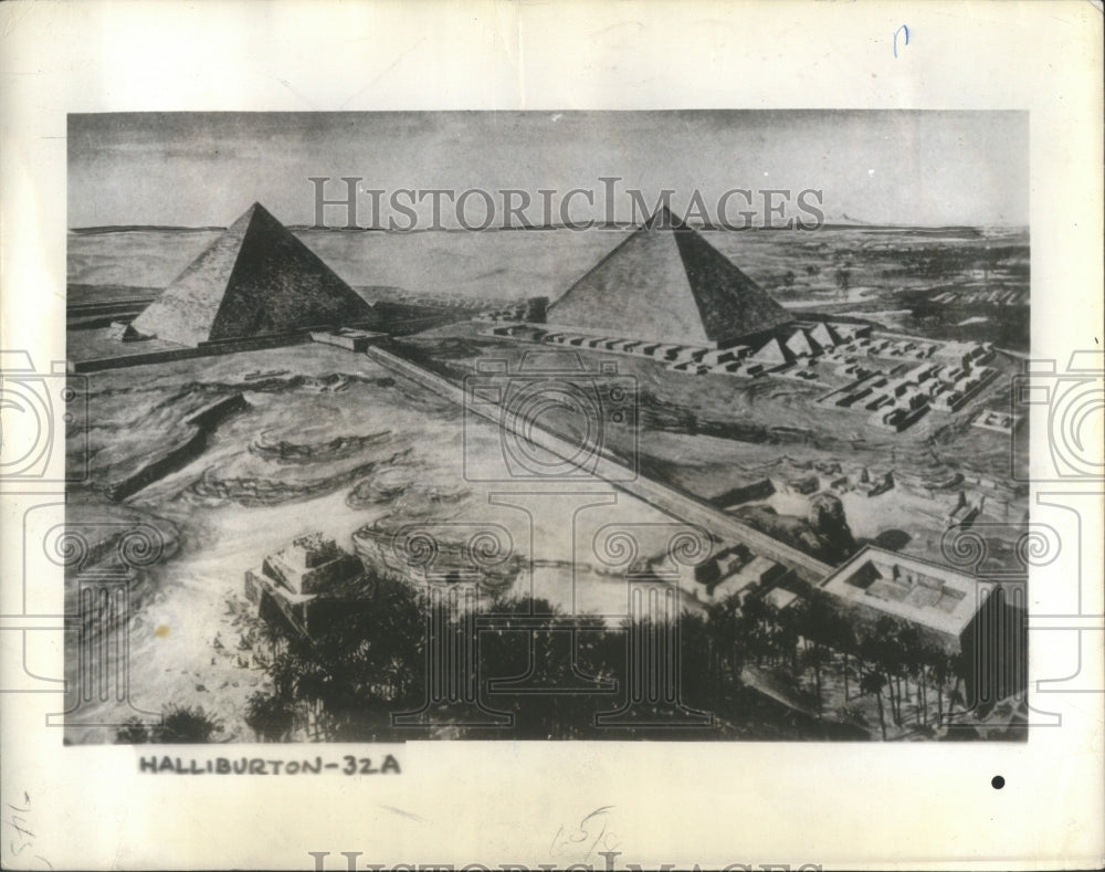 1935 Press Photo The Pyramid - Historic Images