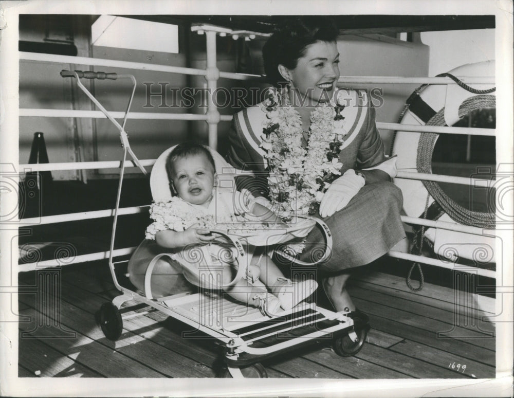 1952 Esther Jane Williams Son American Swi - Historic Images