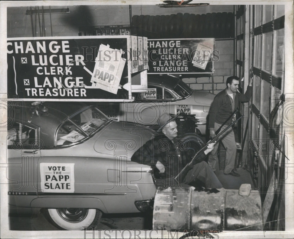 1958 Walten Lange Ken Lentz Treasure Clerk - Historic Images