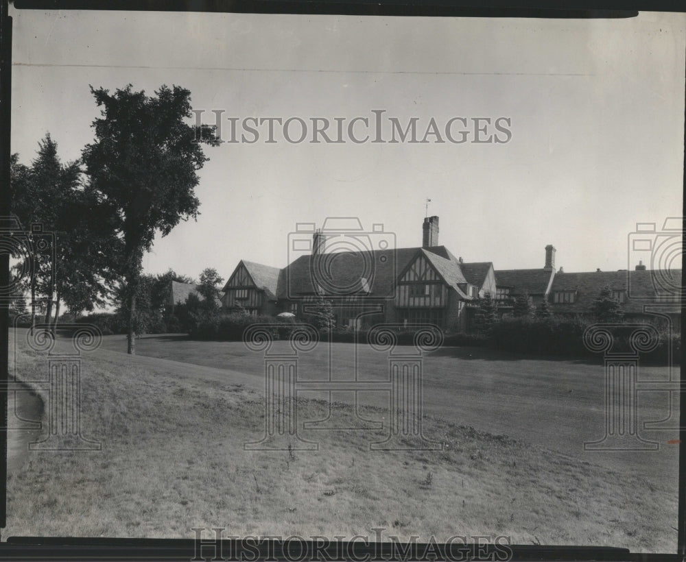1930 Grose Comite Country Club House Garden - Historic Images
