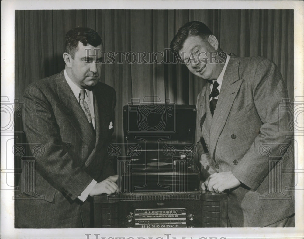 1948 Press Photo Morton Godfrey American Radio Entertai - Historic Images
